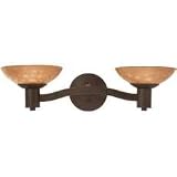 Kalco 6192TP Luna 2 Light Bath Painted