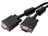New CABLES UNLIMITED Electronics SVGA 6 Display CABLE MALE/MALE 75-ohm 28 AWG Coax Double Shielded