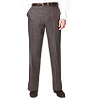 Collezione Pure Linen Flat Front Trousers