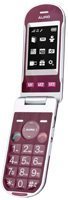 Auro M451 Klapphandy inkl. Tischladestation (1,3 Megapixel Kamera) burgund