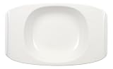 Villeroy & Boch Urban Nature 10-1/2-Inch By 7-3/4-Inch Deep Plate, Set of 4