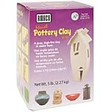 AMACO Moist Pottery Clay 5-Pound, Grey