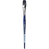 da Vinci Watercolor Series 5830 CosmoTop Mix B Paint Brush, Flat Wash Synthetic/Natural Mix, Size 12