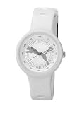 PUMA Women’s PU910682007 Slick “Big Cat” White Silver Watch