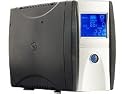 Notstrom : USV 800VA mit LCD-Display, Unterbrechungsfreie Stromversorgung - Verhintdert Datenverlust und PC-Schäden bei Stromausfall und Schwankungen!