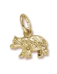 Black Bear Small Charm