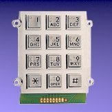 PACH Braille Keypad for all AeGIS Models - part # KYPDBR by Aegis