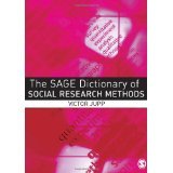 The SAGE Dictionary of Social Research Methods [HARDCOVER] [2006] [By Victor Jupp]