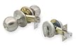Battalion 1TPU1 Knob Lockset and Deadbolt, Nickel, Grade 3