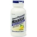 Maalox Antacid, Regular Strength, Lemon, Chewable, 85-Count Bottles (Pack of 4)