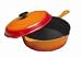 3.75 Quart Deep Covered Skillet - Dune