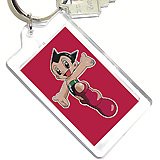 Astroboy Red Image Keychain