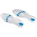 Supersoles Silicone Insole, 1 pair, Men: 10.5 - 11, Women: 11.5 - 12