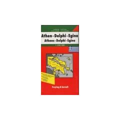 Freytag Berndt Autokarten, Athen, Delphi, Egina: With Cultural Guide (Europe)