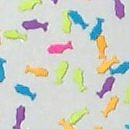 Gourmet Food : Bright Neon Fish Sprinkles/Quins