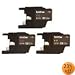 Brother Printer LC753PKS 3 Pack- 1 Each LC75C, LC75M, LC75Y Ink - Retail Packaging