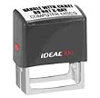 Custom Ideal 300 Self Inking Rubber Stamp