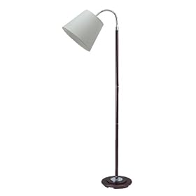 Flex Collection Gooseneck Floor Lamp in Chestnut Bronze by Universal Lighting and Decor