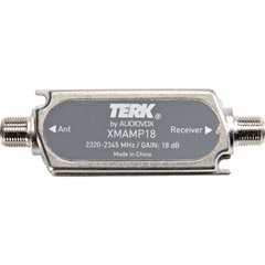 Audiovox XM XMAMP18 Terk 18dB In-Line Amplifier for XM6 Antenna (Black)