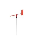 LITTLE HAWK MK1 APPARENT WIND INDICATOR (for Dinghies up to 6m) - accurate wind direction with minimal weight & drag
