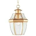Boston Harbor 1-Light Pbrass Hanging Lantern 8067H-PB