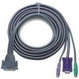 10ft 3-in-1 PS2 Premium KVM Cable for Masterview Pro