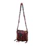 Earth Divas RSB-002 Crochet Silk Woven Bag - Fringe Medium