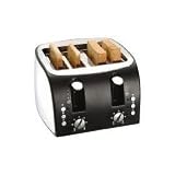 Kenwood TT580 Toaster 4 Slice Chrome & Silver Trim