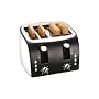 Kenwood TT580 Toaster 4 Slice Chrome & Silver Trim