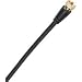 F to F Coaxial Cable 3 ft. Gold Plated