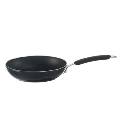 Black Aluminium 24cm Frying Pan