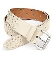 Limited Collection Square Buckle Studded Belt