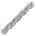 14kt. White Gold, 10