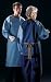 [Itm] Ciel Blue, Medium [Acsry To]: Unisex ASEP A/S Barrier Backless Gown - Ciel Blue, Medium