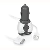 Griffin PowerJolt Auto Charger for iPod (White)