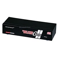 4-Way SVGA VGA Splitter Amplifier Multiplier 400 MHz with Audio cheap price 4-Way SVGA VGA Splitter Amplifier Multiplier 400 MHz with Audio cheap price