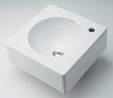 水道材料 カクダイ 角型手洗器 【#DU-0320400008】