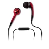 iFrogz EarPollution Plugz Earbuds with Mic - Red