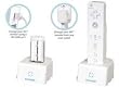 PCMicroStore Nintendo Wii Remote Charge N Play Rechargeable Battery and Docking Station - Charge throug USB or AC power adapter