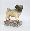 JIM SHORE HEARTWOOD CREEK PUG DOG "SARGE