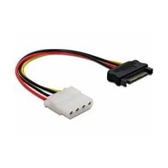 DeLOCK Adapter Power SATA 15Pin Stecker 4Pin Molex 60115