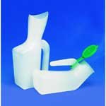 Product details for Plastic Urinal (Each) Style Male with lid