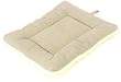 Sleep-Eezz Khaki/Sherpa SMALL 2-in-1 Reversible Bed (fits 24" crates)