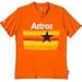 Astros Cooperstown Throwback 2 Button Cool Base Jersey Adult Large