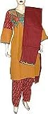 Salwar Kurti Printed Embroidered Cotton Womens Dress Size L (slk348)