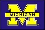 Michigan Wolverines Entry Mat