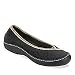 terrasoles Women's Ranier Ballerina Flat,Black,7 M