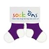Sock Ons - 6-12 months New Size - New 2011 Colour Purple