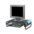 SPR52777 - Mesh Monitor/Printer Stand,11-9/10x19-9/10x5-1/2,Black