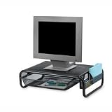 SPARCO PRODUCTS / Mesh Monitor/Printer Stand,11-9/10x19-9/10x5-1/2,Black / SPR52777 / Sold as 1 Each / Mfr Part # 52777